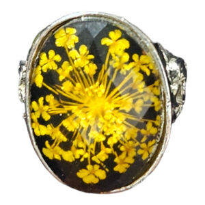 Unisex Unbranded Ring Size 10 Yellow Silver